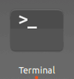 Ikonen för Terminal.