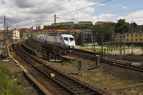 Tåg i Sverige.