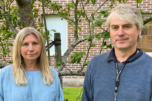 Ulrika Bäckman och Pontus Aspenström